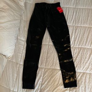 Spanx faux patent leather league